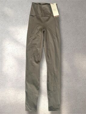 Women's XXS Taupe Gray Inspire Collection by Calia High-Rise 7/8 Leggings NWT